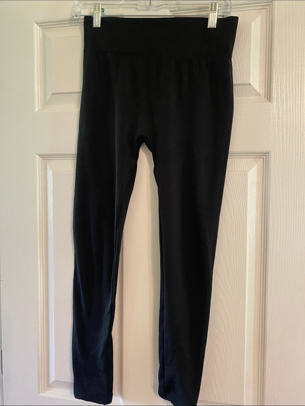 New Mix Black High-Waist Stretch Leggings